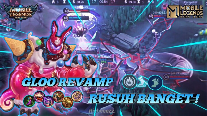 RUSUH PARAH SEMENJAK SI REVAMP !! || GAMEPLAY GLOO - MLBB