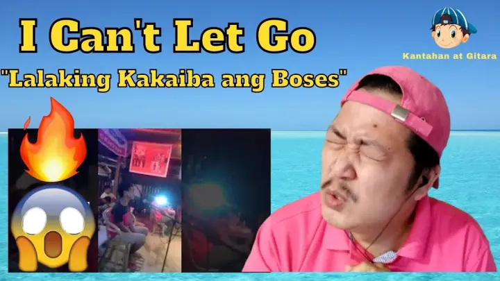 I Can't Let Go "Lalaking Kakaiba ang Boses" Reaction Video 😲
