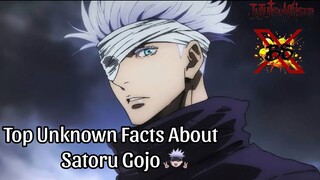 Top Unknown Facts About Satoru Gojo ।। Jujutsu Kaisen ।। BoomSlang Ex