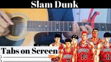 (FREE TABS) Slam Dunk Opening OST (Kimi Ga Suki Da To Sakebitai) | Fingerstyle Guitar Cover