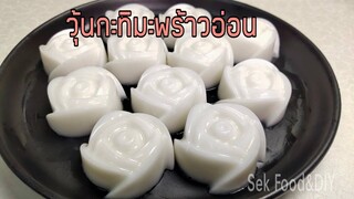 วิธีทำวุ้นกะทิมะพร้าวอ่อน/Sek Food&DIY