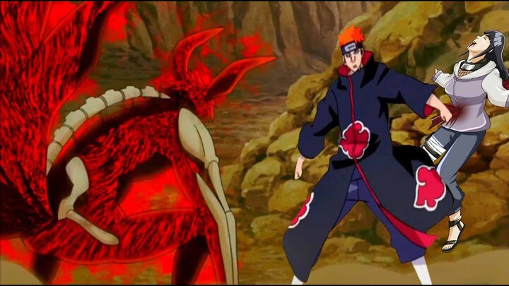 Naruto Loses Control on Pain when He Learns Kakashi Sensei is Dead - Pain Kills Hinata