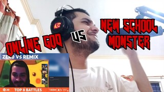 ZER0 vs REMIX I Grand Beatbox Battle Online 2020 I TOP 8 REACTION