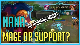 Reason why NANA is best in ranked game | NANA GAMEPLAY | MLBB