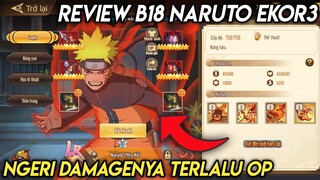 REVIEW NARUTO EKOR3 DAMAGENYA TERLALU OP B18 GAMEPLAY