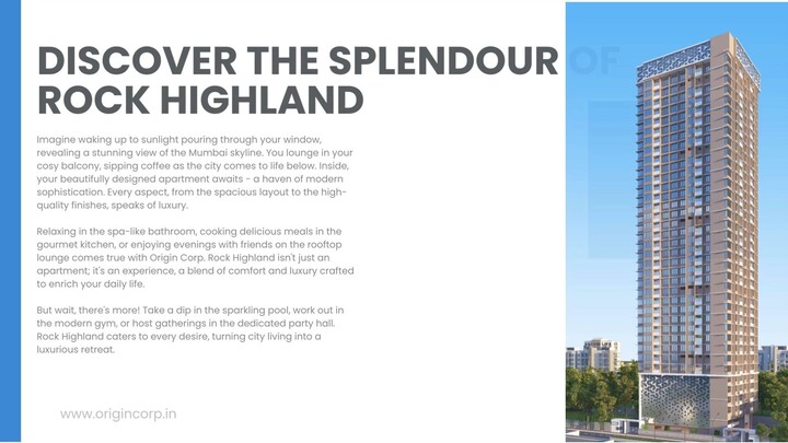 Origin Corp Rock Highland A Hotspot For Investing Your Money In Kandivali West