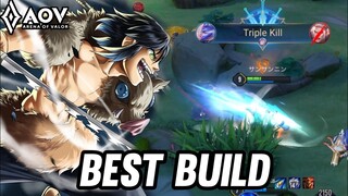 AOV : ZEPHYS/INOSUKE GAMEPLAY | BEST BUILD - ARENA OF VALOR