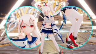 [MMD\Ayanami] Chỉ huy, xin đừng...chạm vào nó một cách ngẫu nhiên, cảm giác...hơi lạ>_