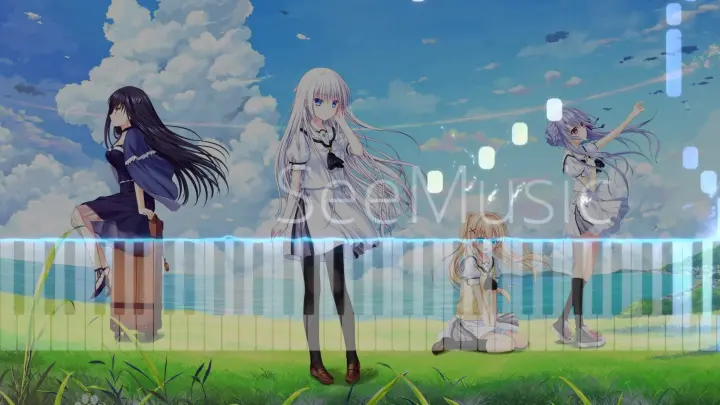 【Piano/Music】紬の夏雪み, the most peaceful melody of Summer pockets