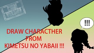 SPEED DRAW CHARACTHER ANIME KIMETSU NO YABAII!!!😱 [CHIBI STYLE]