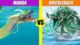 Manda vs Brickleback (Sea Beast) | SPORE