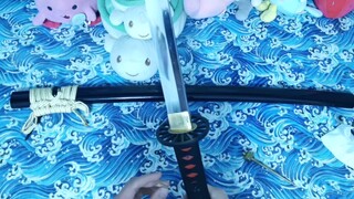【日本刀】日本刀换炭治郎日轮刀拵