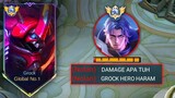 GROCK KOK DILEPAS || TOP GLOBAL GROCK || CARA MAIN GROCK TERBARU 2024 || BUILD GROCK TERBARU - MLBB