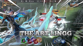 THE ART LINGG🔥🔥 || GAMEPLAY LING - MLBB
