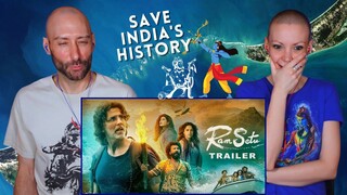 🏹🎬 Ram Setu Trailer | India REACTION