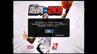 College Hoops 2K8 (PS2) - Syracuse vs UMES. AetherSX2.