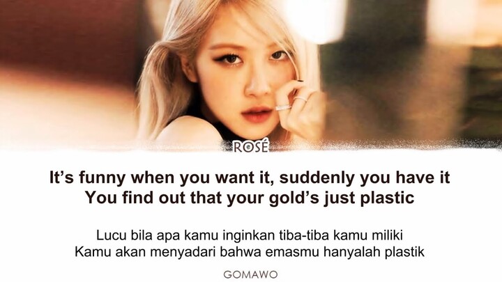 ROSÉ - On The Ground LYRICS/INDO SUB by GOMAWO