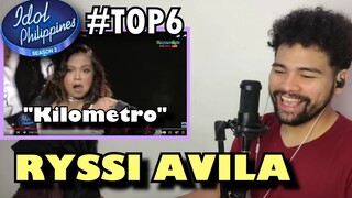 RYSSI AVILA sing and dance performance "KILOMETRO" TOP 6 Idol Philippines S2- SINGER HONEST REACTION