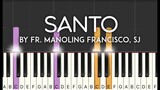 Mass Song: Santo (Franciso, SJ) synthesia piano tutorial