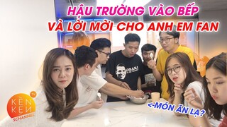 HẬU TRƯỜNG VÀO BẾP CÙNG HẢI YẾN  - Lời mời chào các FAN iu!!!