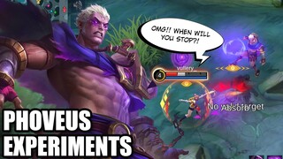 HOW TO COUNTER PHOVEUS - EXPERIMENTS ON PHOVEUS - MLBB - MOBILE LEGENDS LABORATOYMY