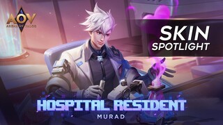 Murad Hospital Resident Skin Spotlight - Garena AOV (Arena of Valor)