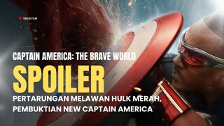 CAPTAIN AMERICA: THE BRAVE WORLD | PERTARUNGAN MELAWAN HULK MERAH