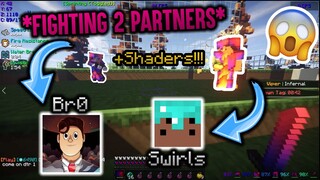 [ViperMC] *FIGHTING 2 FAMOUS PARTNERS* + SHADERS | Minecraft HCF