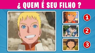 ADIVINHE quem são os FILHOS em NARUTO SHIPPUDEN e BORUTO! 😨 JOGO DE DECISÕES DE NARUTO!