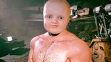 This Nima is an eight month old baby? Resident Evil 8 sand sculpture mod