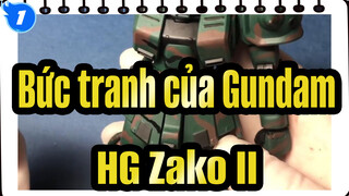 [Bức tranh của Gundam] HG Zako II / Bức tranh Meisai / Không chuyển đổi_1