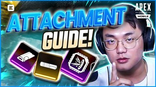 TUTORIAL PENJELASAN TIAP ATTACHMENT DI APEX LEGENDS MOBILE!