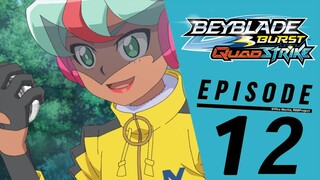 BEYBLADE BURST QUADSTRIKE EPISODE 12: Hurricane Winds! Twister Pandora!