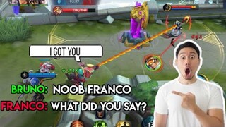 100% NOT HUMAN FRANCO | FRANCO HIGHLIGHTS #3 | MOBILE LEGENDS