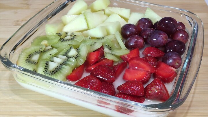 Puding Lapis Buah