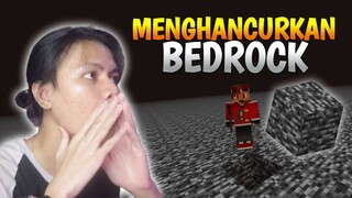 CARA MENGHANCURKAN DAN MENEMBUS BEDROCK  DI SURVIVAL MCPE V 1.17 !!! Akhirnya bisa di tembus  😂