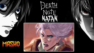 DEATH NOTE : NATAN🤣 | DEATH NOTE PRANK MOBILE LEGENDS | Masho ML