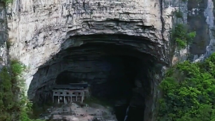 Mysterious House Within the cave.