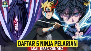 5 SHINOBI PELARIAN YANG MENJADI PENGHIANAT ASAL KONOHA