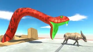 Beware of Giant Snake - Animal Revolt Battle Simulator