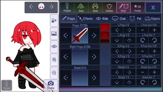 ||My oc leverl easy,medium,hard:D||Gacha club||