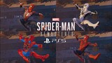 Peter Crafts the Advanced Suit Cutscene (With Every Suit) - Marvel's Spider-Man Remastered (PS5)