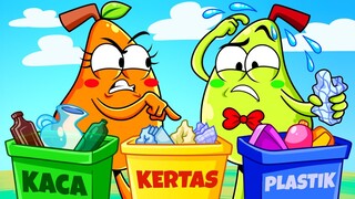 Selalu Daur Ulang Sampahmu || Cara Membersihkan Sampah dan Mendaur Ulang oleh Sepasang Pir