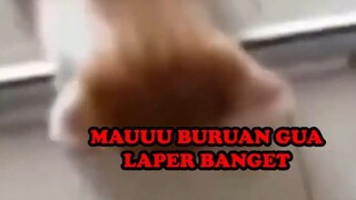 MAU MAKAN AJA AKROBAT DULU