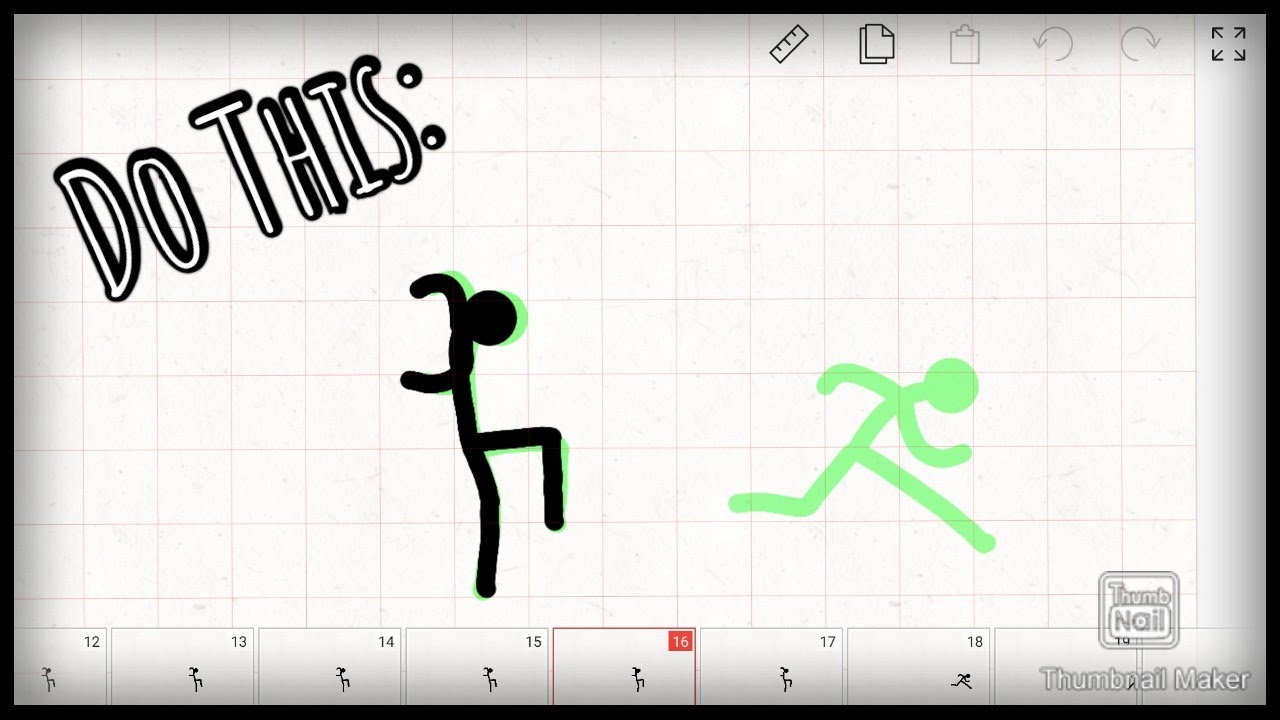 24 FPS Stickman Fight Scene Tutorial (Part 3 of 4) 