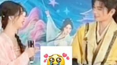 【虞书欣X丁禹兮】【禹宙中欣】241113腾讯扫楼互动糖点|“走过星河路的人会一直在一起”,她多年后的第一次扫楼是和他一起,真的太好磕啦啊啊啊啊