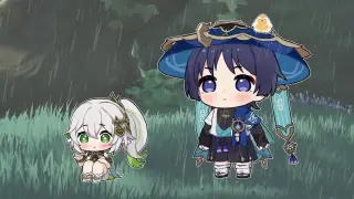 [Genshin Impact Animation] Nashida doesn't want to get caught in the rain