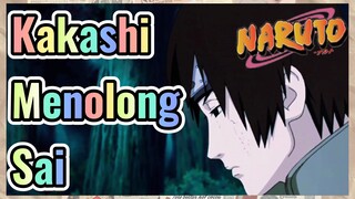 Kakashi Menolong Sai