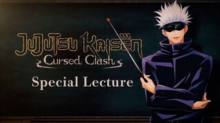 JUJUTSU KAISEN CURSED CLASH – Gojo Satoru Teaches Game Mechanics