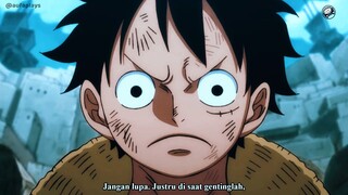 ONE PIECE - "JUSTRU DISAAT GENTINGLAH KEKUATAN AKAN BERKEMBANG" -HYOGORO-